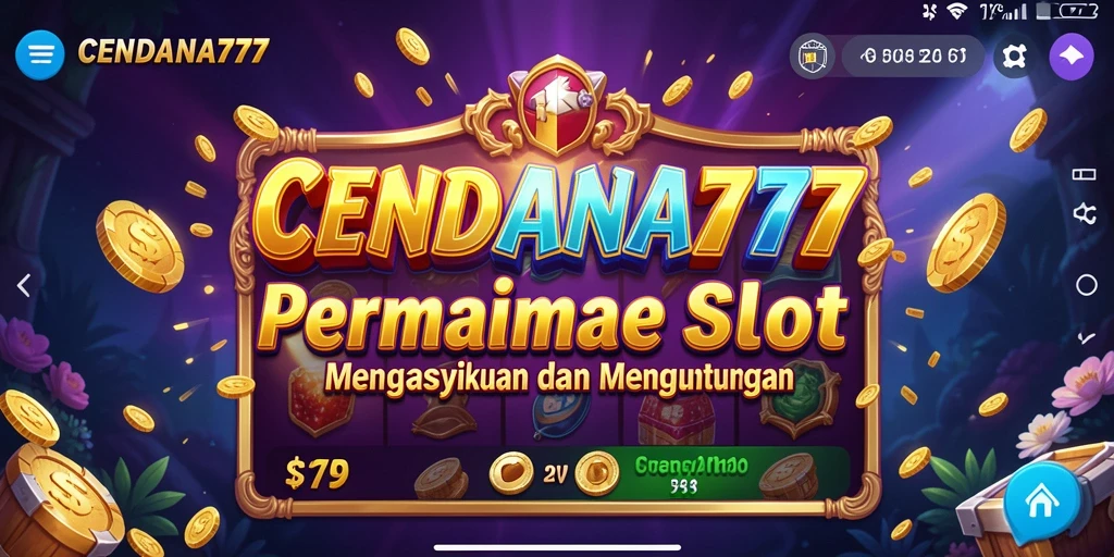 Tampilan gameplay menarik dari CENDANA777 yang menghibur.