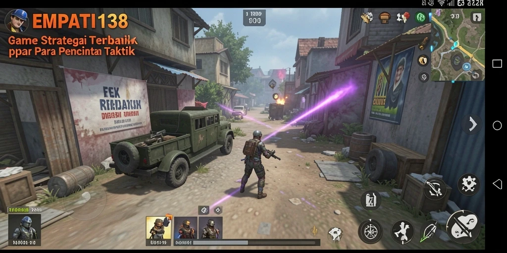 Tampilan gameplay menarik dan menantang dari EMPATI138.