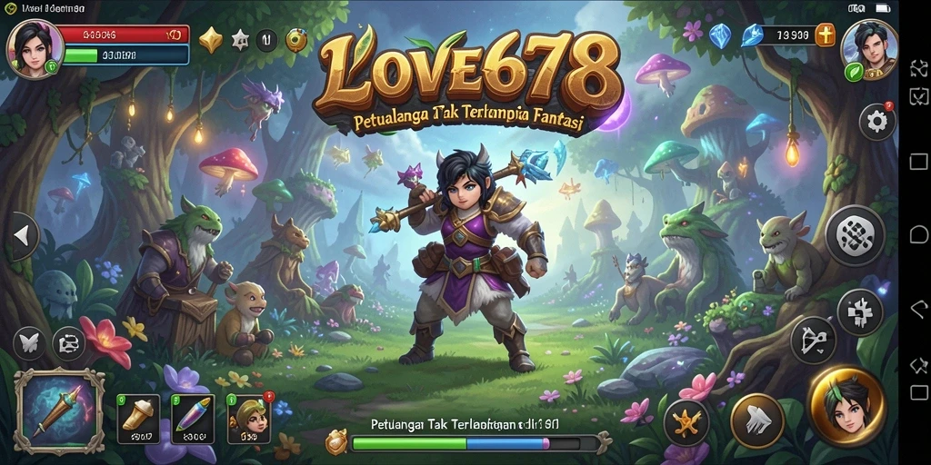 Tangkapan layar dari gameplay LOVE678 yang memukau dan penuh aksi.