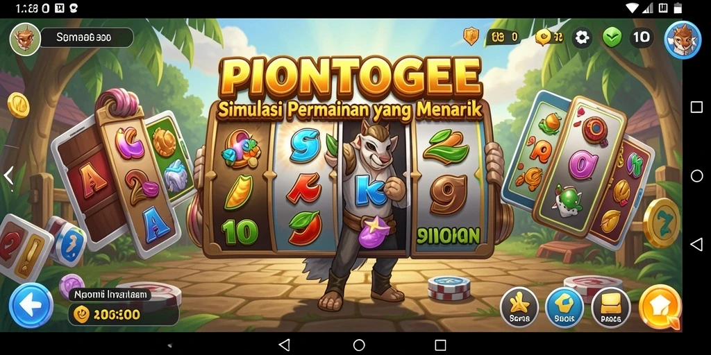 Tampilan gameplay menarik dari PIONTOGEL dengan grafis yang memukau.