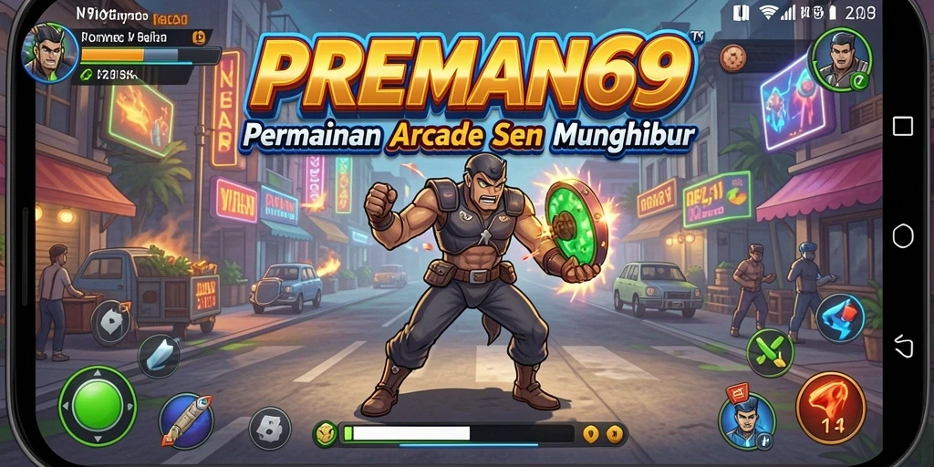 Tampilan gameplay menarik dari PREMAN69 dengan aksi seru.